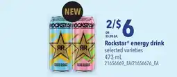 Loblaws ROCKSTAR ENERGY DRINK, 473ML offer