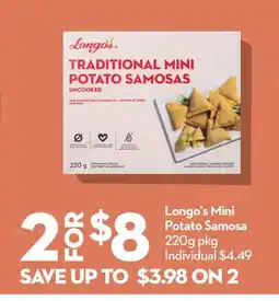 Longo's Longo's Mini Potato Samosa offer