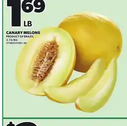 Loblaws CANARY MELONS offer