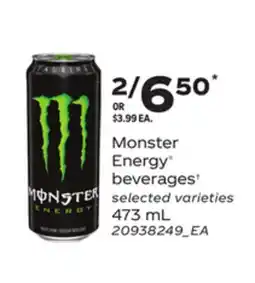 Loblaws MONSTER ENERGY BEVERAGES†, 473 ML offer