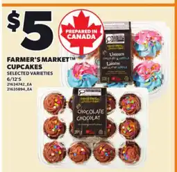 Loblaws FARMER'S MARKET CUPCAKES offer