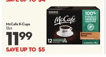 Longo's McCafe K-Cups offer
