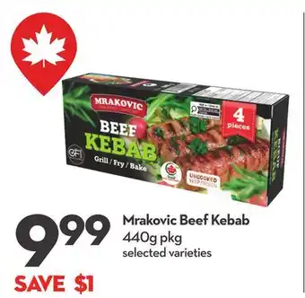 Longo's Beef Kebab offer