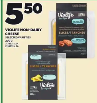 Loblaws VIOLIFE NON-DAIRY CHEESE,200 G offer