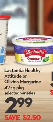 Longo's Healthy Attitude or Olivina Margarine offer