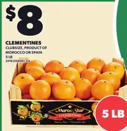 Loblaws CLEMENTINES, 5 LB offer