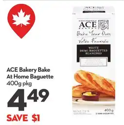 Longo's Bake At Home Baguette offer