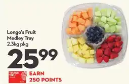 Longo's Fruit Medley Tray offer