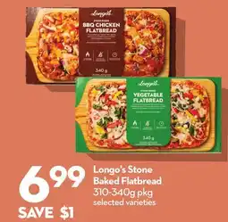 Longo's Stone Baked Flatbread offer