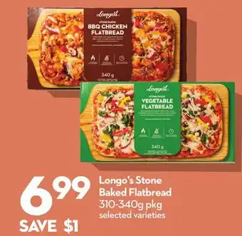 Longo's Stone Baked Flatbread offer