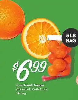 Longo's Fresh Navel Oranges offer