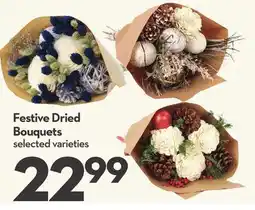 Longo's Festive Dried Bouquets offer