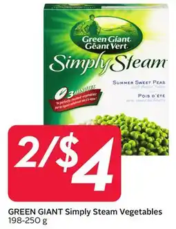 Sobeys GREEN GIANT Simply Steam Vegetables offer