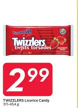 Sobeys TWIZZLERS Licorice offer