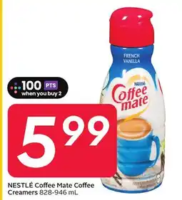 Sobeys NESTLÉ Coffee Mate Coffee Creamers offer