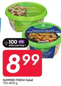 Sobeys SUMMER FRESH Salad offer