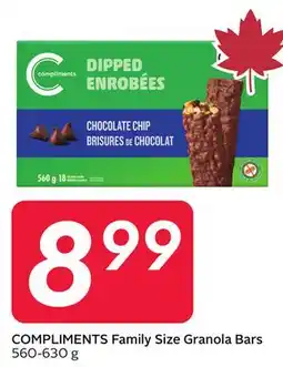 Sobeys COMPLIMENTS Family Size Granola Bars offer