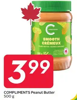 Sobeys COMPLIMENTS Peanut Butter offer