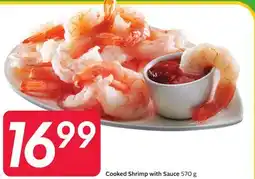 Sobeys Cooked Shrimp with Sauce offer