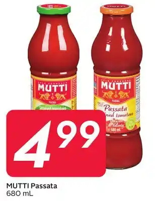 Sobeys MUTTI Passata offer