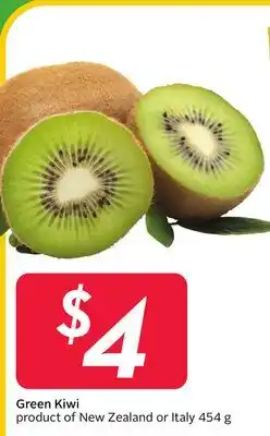 Sobeys Green Kiwi offer