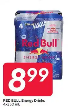 Sobeys RED BULL Energy Drinks offer