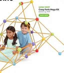 Toys R us Crazy Forts Mega Kit offer
