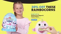 Toys R us Zuru Rainbocorns Eggzania Frozen Mania offer