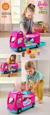 Toys R us Little People Barbie Little Dream Camper offer