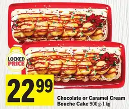 Foodland Chocolate or Caramel Cream Bouche Cake offer