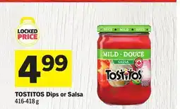 Foodland TOSTITOS Dips or Salsa offer