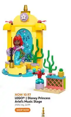 Toys R us LEGO | Disney Princess Ariel's Music Stage offer