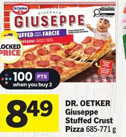 Foodland DR. OETKER Giuseppe Stuffed Crust Pizza offer