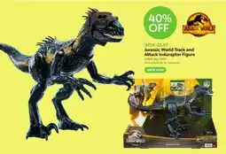 Toys R us Jurassic World Track and Attack Indoraptor Figure offer