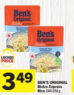Foodland BEN'S ORIGINAL Bistro Express Rice offer