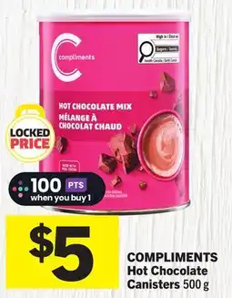 Foodland COMPLIMENTS Hot Chocolate offer