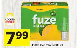 Foodland FUZE Iced Tea offer
