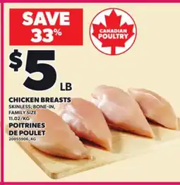 Independent Grocer CHICKEN BREASTS SKINLESS offer