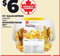Independent Grocer PC NAAN DIPPERS, 400 G offer