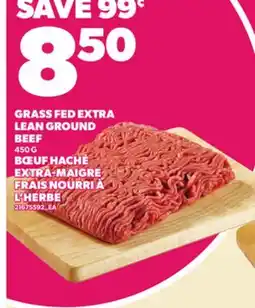 Independent Grocer GRASS FED EXTRA LEAN GROUND BEEF, 450 G offer