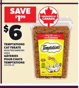 Independent Grocer TEMPTATIONS CAT TREATS, 454 G offer