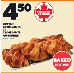 Independent Grocer BUTTER CROISSANTS, 6'S offer