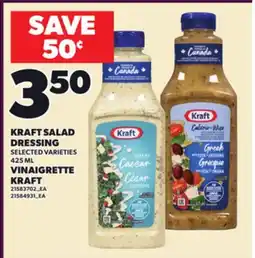 Independent Grocer KRAFT SALAD DRESSING, 425 ML offer