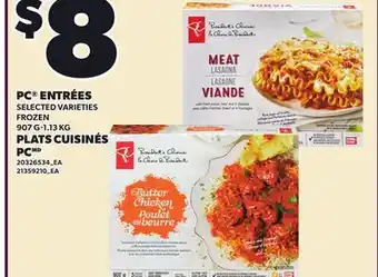 Independent Grocer PC ENTRÉES, 907 G-1.13 KG offer