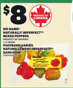 Independent Grocer NO NAME NATURALLY IMPERFECT MIXED PEPPERS, 2.5 LB BAG offer