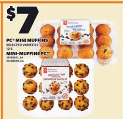 Independent Grocer PC MINI MUFFINS, 12'S offer