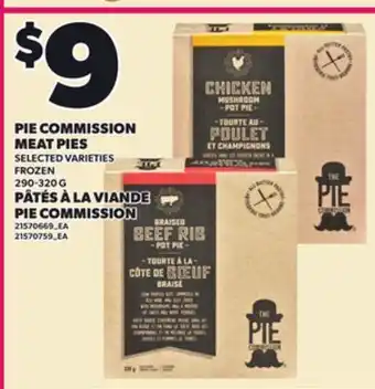 Independent Grocer PIE COMMISSION MEAT PIES, 290-320 G offer