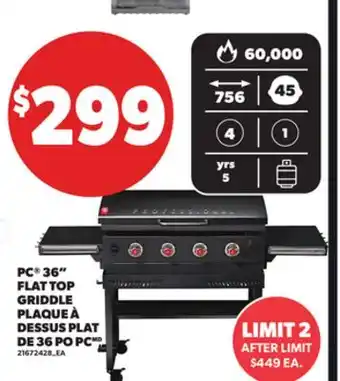 Independent Grocer PC 36 FLAT TOP GRIDDLE offer