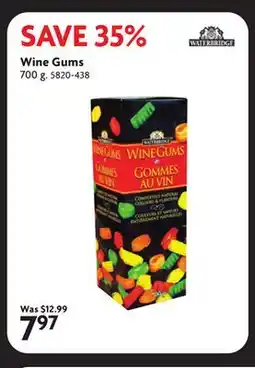 Home Hardware Wine Gums offer