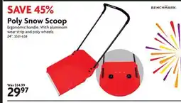 Home Hardware Poly Snow Scoop offer